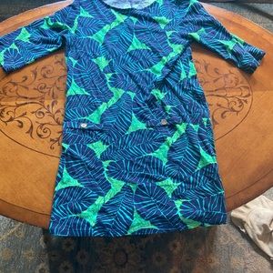 Girls Lilly Pulitzer cotton shift dress